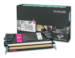 Lexmark Laser Toner Cartridge Return Program Page Life 3000pp Magenta Ref C5220MS Ident: 825B