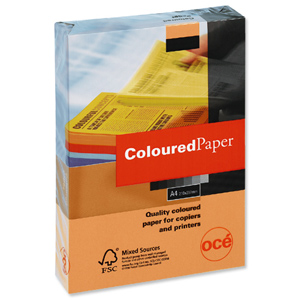 Multifunctional Paper Coloured Ream Wrapped 80gsm A4 Orange [500 Sheets] Ident: 16A