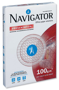 Navigator Presentation Paper High Quality Ream-Wrapped 100gsm A3 White Ref NPR1000018 [500 Sheets] Ident: 10A