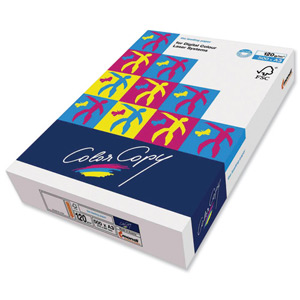 Color Copy Copier Paper Premium Super Smooth Ream-Wrapped 120gsm A3 White Ref CCW1030 [500 Sheets]