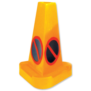 No Waiting Cone Polyethylene Height 530mm Diameter 200mm Ident: 515F