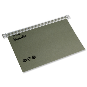 Rexel Multifile Suspension File A4 Green Ref 78617 [Pack 50] Ident: 209B