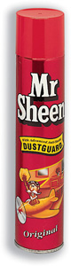 Mr Sheen Furniture Polish Aerosol Spray Anti-static 400ml Ref Y03538 [Pack 2]