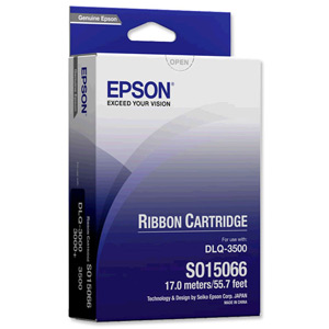 Epson Printer Ribbon Fabric Nylon Black [for Q3000] Ref S015066