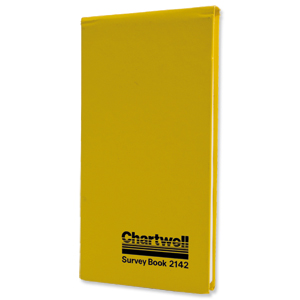 Chartwell Survey Book Dimension Weather Resistant 80 Leaf 106x205mm Ref 2142Z