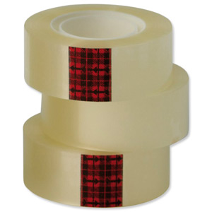 Scotch Easy Tear Transparent Tape 24mmx33m Ref ET2533T6 [Pack 6]