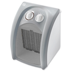 Fan Heater Ceramic Dual Heat Setting 900W and 1800W Ident: 484F