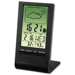 Thermometer/Hygrometer LCD Digital Display Weather Station Ident: 486D