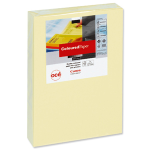Card for Printing and Presentation 160gsm A4 Pastel Yellow [250 Sheets] Ident: 17E