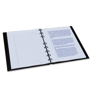 Blueline Notepro Wirebound Notebook A4 Black Ref A4.81 Ident: 32A