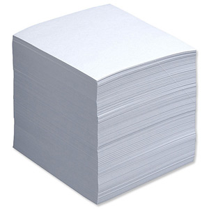 5 Star Refill Block for Noteholder Cube Approx. 750 Sheets of Paper 90x90mm White Ident: 48C