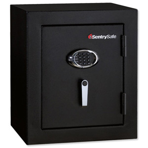 Sentry Fire and Water Resistant Office Safe Electronic Lock 84.95 Litre W551xD483xH640mm Ref EF3025EE Ident: 562C