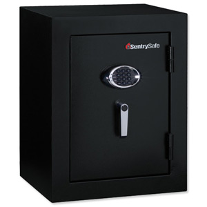Sentry Fire and Water Resistant Office Safe Electronic Lock 96.28 Litre W551xD482xH704mm Ref EF3428E Ident: 562C