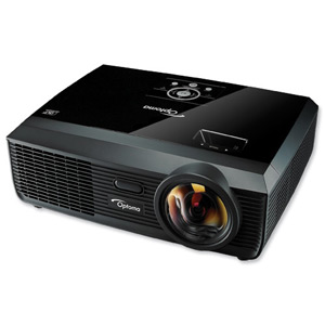 Optoma Projector XGA Short Throw Lens 3000 ANSI Lumens 3000-1 Contrast Ratio 2.9kg Ref ST30