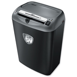 Fellowes 70S Deskside Shredder 5.8mm Strip Cut 27 Litre DIN2 14Sheet Ref 4671201