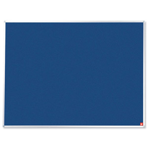 5 Star Noticeboard with Fixings and Aluminium Trim W1800xH1200mm Blue Ident: 271D