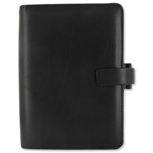 Filofax Metropol Personal Organiser for Paper 95x171mm Personal Black Ref 026902