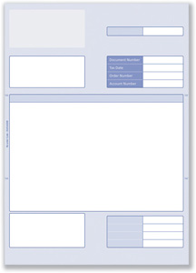 Communisis Sage Compatible Invoice for Laser or Inkjet 297x210mm A4 Ref DUKSA008 [Pack 500] Ident: 23C