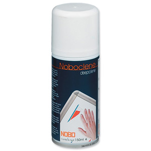 Nobo Deepclene Board Cleaner Aerosol Can Ozone-friendly 150ml Ref 34533943 Ident: 264C