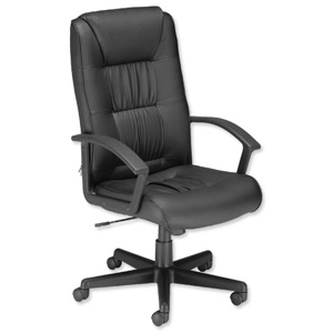 Trexus Cambridge Leather Armchair Seat W500xD520xH460-550mm Ref 11098-01A
