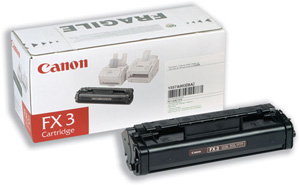 Canon FX3 Fax Laser Toner Cartridge Page Life 2700pp Black Ref 1557A003