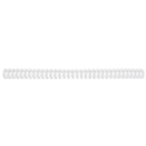 GBC Binding Wire Elements 34 Loop for 55 Sheets 6mm A4 White Ref RG810470 [Pack 100] Ident: 708E