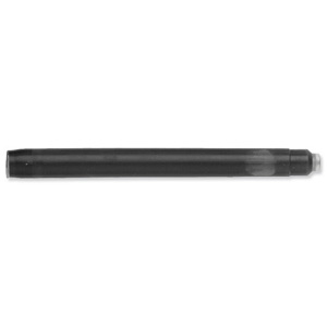 Waterman Ink Cartridge Refills Standard Black Ref S0712991 [Pack 8]