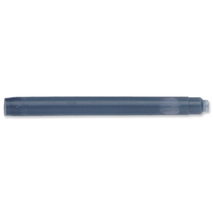 Waterman Ink Cartridge Refills Standard Blue Ref S0713021 [Pack 8]