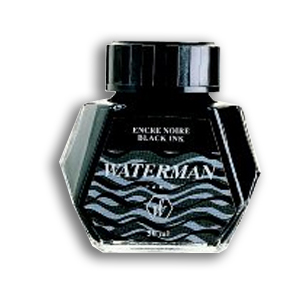 Waterman Ink Bottle Black Ref S0110710 Ident: 89D