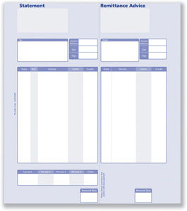 Communisis Sage Compatible Statements Tear-off Remittance Portion 1 Part Ref DUKSA006 [Pack 1000] Ident: 23F