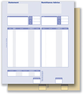 Communisis Sage Compatible Statements Tear-off Remittance Portion 2 Part Ref DUKSA007 [Pack 1000]
