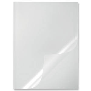 Durable Report Covers PVC Capacity 100 sheets A3 Folds to A4 Clear Ref 2919/19 [Pack 50] Ident: 713E