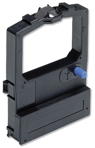 Armor Compatible Ribbon Fabric Nylon Black [OKI 09002316 Equivalent] Ref F55829