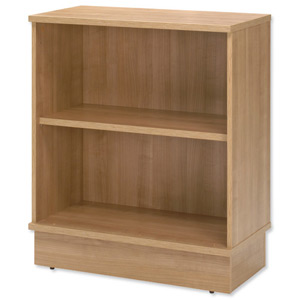 Adroit Virtuoso Bookcase Low W800xD420xH975mm Cherry Marbella