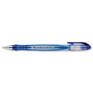 5 Star Ball Pen 1.0mm Tip 0.4mm Line Blue [Pack 20]
