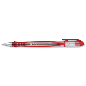 5 Star Ball Pen 1.0mm Tip 0.4mm Line Red [Pack 20]