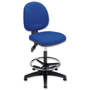 Trexus Plus Medium Back High Rise Chair Seat W460xD450xH590-860mm Blue Ident: 395C