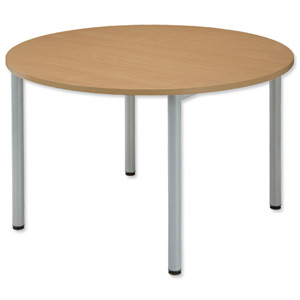 Sonix Table Circular 25mm Top Dia1200xH720mm Oak Ident: 449A