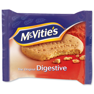 McVities Digestive Biscuits Wheatmeal Twinpack Ref A06061 [Pack 48] Ident: 621A