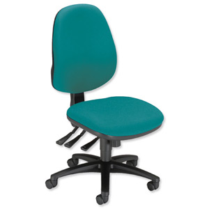 Sonix Support S1 Chair Asynchronous High Back Seat W480xD450xH460-570mm Jade Green