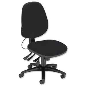 Sonix Support S2 Chair Asynchronous Lumbar-adjust High Back Seat W480xD450xH460-570mm Onyx Black Ident: 403B