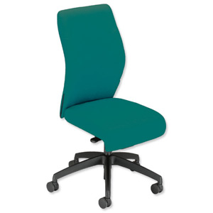 Sonix Poise Synchronous Medium Back Posture Seat W480xD440xH410-520mm Jade Green Ident: 402B