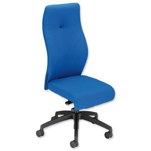 Sonix Poise Synchronous Seat Slide High Back Posture Seat W480xD440-490xH410-520mm Ocean Blue Ident: 402A