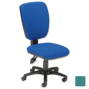 Trexus Premier High Back Permanent Contact Chair Seat W460xD450xH460-590mm Green