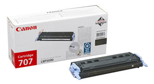 Canon 707 Laser Toner Cartridge Page Life 2500pp Black Ref 9424A004 Ident: 799A