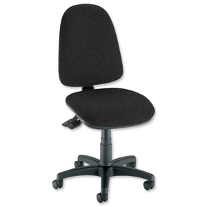 Trexus Office Operator Chair Asynchronous High Back H500mm W460xD430xH460-580mm Black Ident: 401B