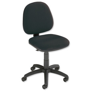 Trexus Office Operator Chair Medium Back H300mm Seat W460xD430xH460-580mm Black Ident: 401C