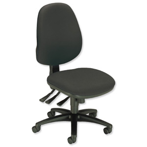 Sonix Jour J1 High Back Office Chair Seat W480xD450xH460-570mm Black Ident: 407A