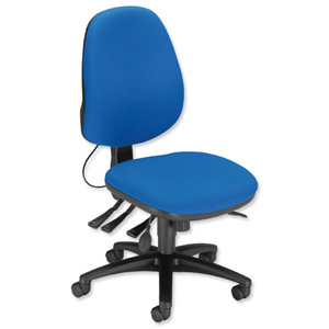 Sonix Jour J3 High Back Office Chair Seat W480xD450xH460-570mm Blue