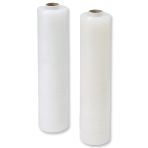Hand Stretch Film 34 micron Extended Core 400mmx300m [Pack 6]